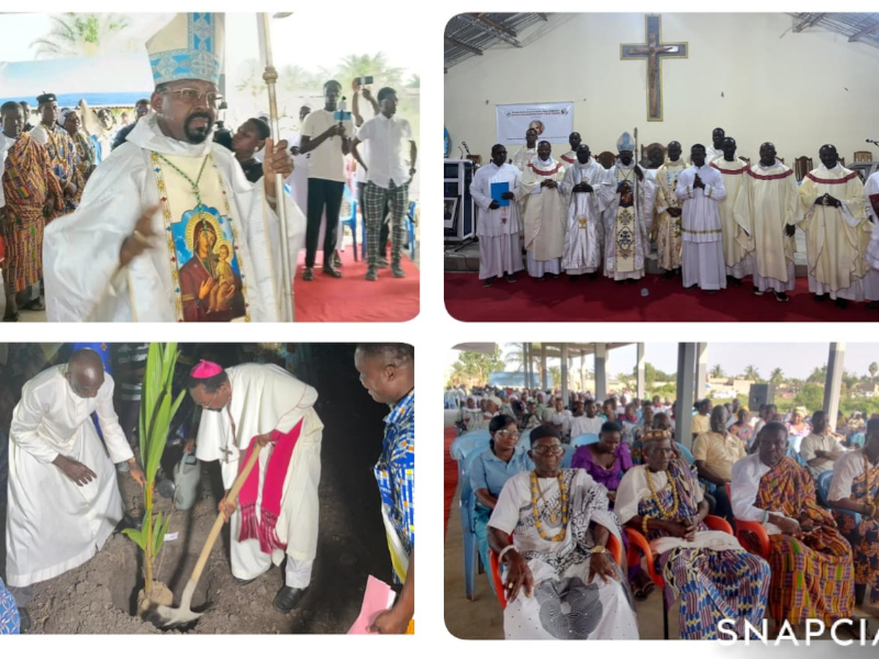 Togo: Benedetta la cappella San Luigi Orione di Agoè-Zogbégan  -  27178