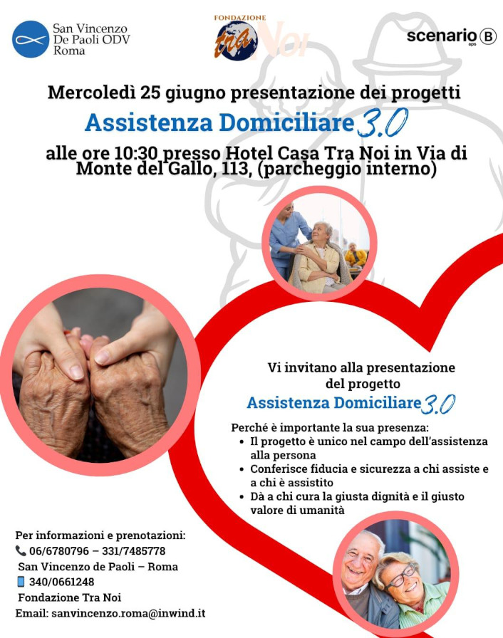 Roma: La Fondazione Tra Noi e S. Vincenzo De Paoli presentano 