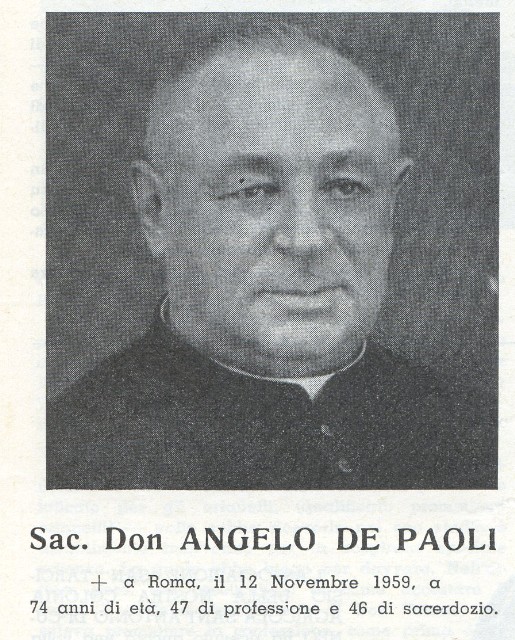 Sac. DE PAOLI Angelo -  1032