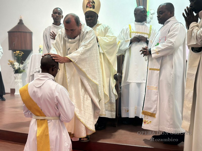 Mozambico: A Maputo l'ordinazione sacerdotale del diacono Horácio Manuel Berque Chico -  27539