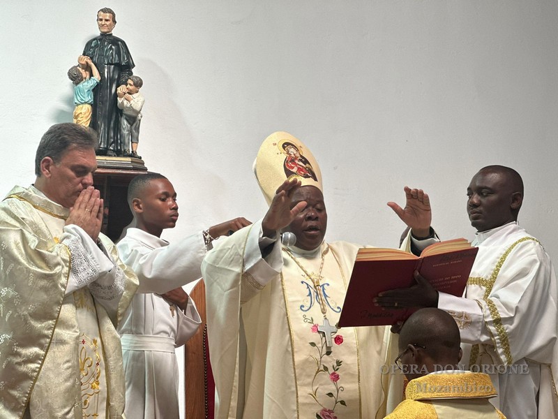 Mozambico: A Maputo l'ordinazione sacerdotale del diacono Horácio Manuel Berque Chico -  27544