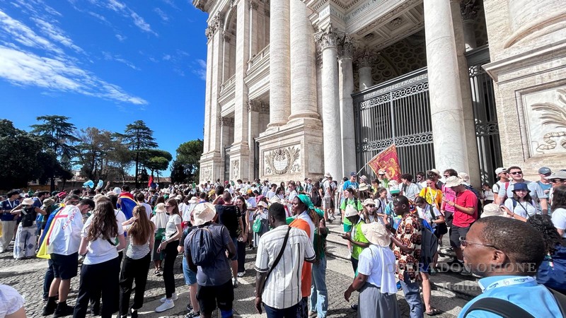 350 giovani orionini riuniti a Roma per il Giubileo, un'esperienza di fede e condivisione  -  27841