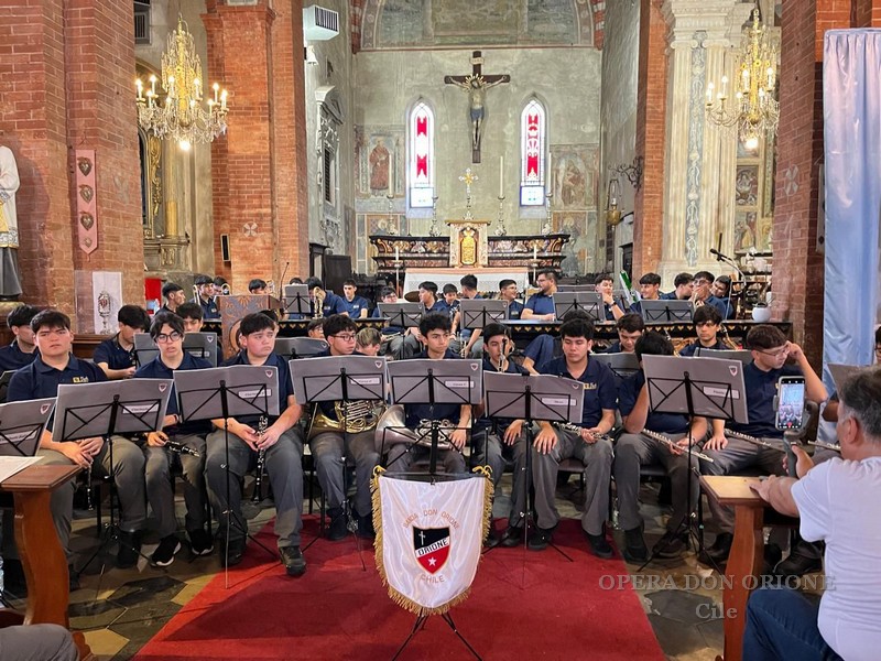 La Banda Don Orione di Cerrillos conclude il tour europeo con l'incontro con Papa Leone XIV -  28190