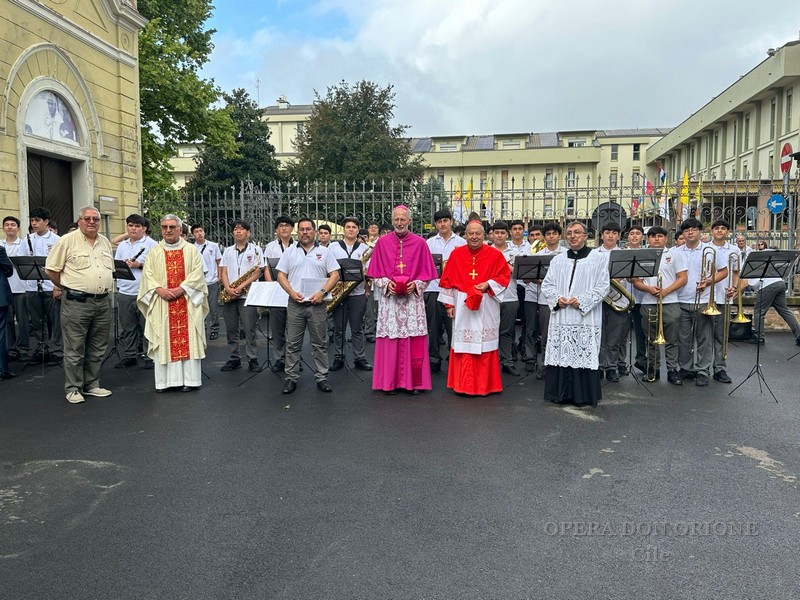 La Banda Don Orione di Cerrillos conclude il tour europeo con l'incontro con Papa Leone XIV -  28193