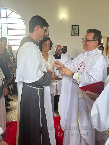 Brasile Nord: I voti perpetui di Fra Francisco nel silenzio dell'eremo di Valença -  28339