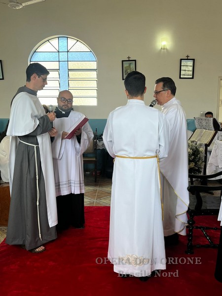 Brasile Nord: I voti perpetui di Fra Francisco nel silenzio dell'eremo di Valença -  28345
