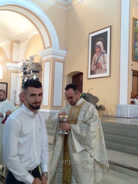Albania: Bardhaj accoglie Don Dritan Boka, nuovo sacerdote della famiglia orionina -  28444