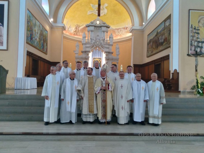 Albania: Bardhaj accoglie Don Dritan Boka, nuovo sacerdote della famiglia orionina -  28449