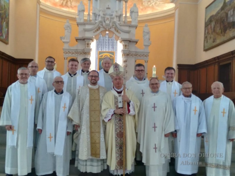Albania: Bardhaj accoglie Don Dritan Boka, nuovo sacerdote della famiglia orionina -  28450