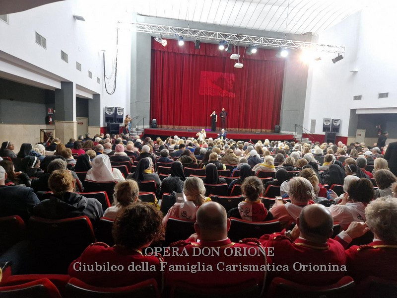 Giubileo della Famiglia Carismatica Orionina: Pomeriggio di festa al Teatro Orione -  28897