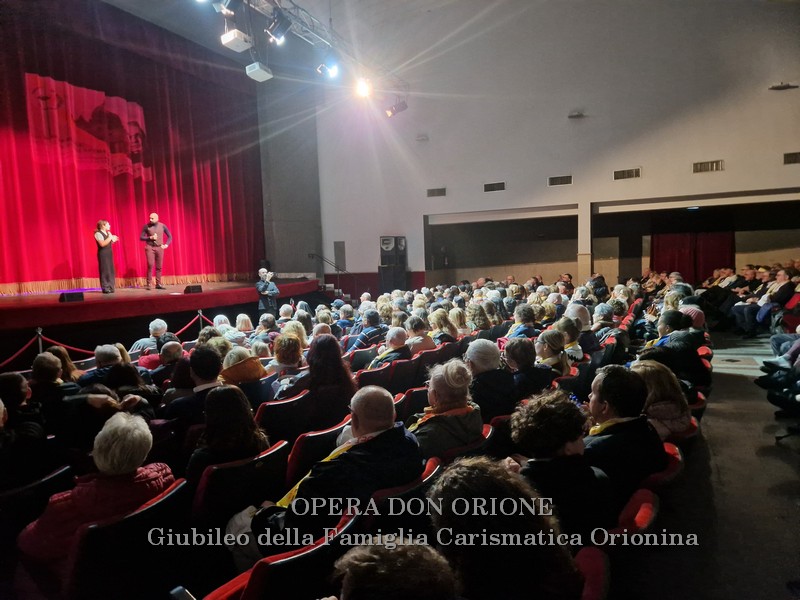 Giubileo della Famiglia Carismatica Orionina: Pomeriggio di festa al Teatro Orione -  28899