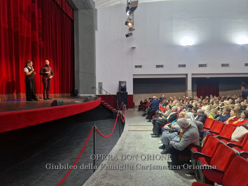 Giubileo della Famiglia Carismatica Orionina: Pomeriggio di festa al Teatro Orione -  28907