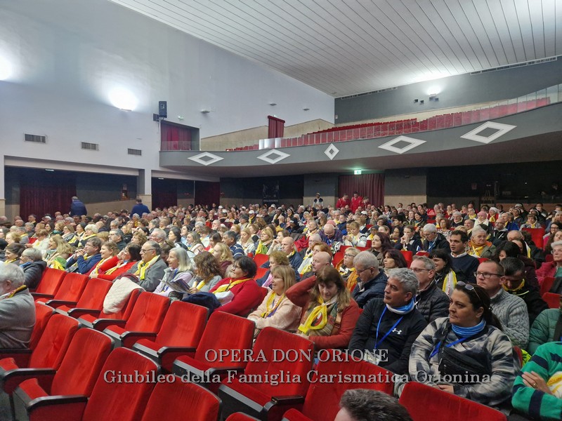 Giubileo della Famiglia Carismatica Orionina: Pomeriggio di festa al Teatro Orione -  28909