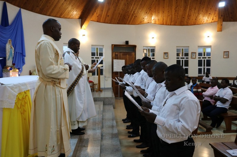 Kenya: 8 aspiranti accolti nella Delegazione di “Nostra Signora del Rosario