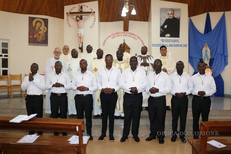 Kenya: 8 aspiranti accolti nella Delegazione di “Nostra Signora del Rosario