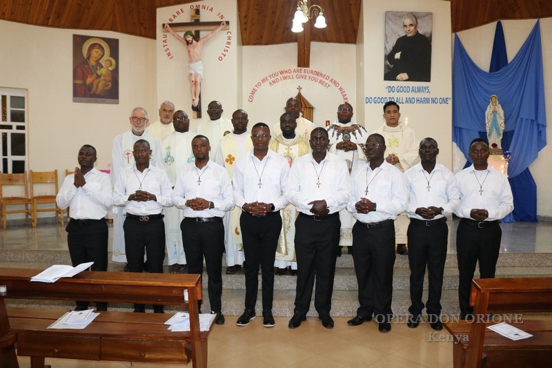 Kenya: 8 aspiranti accolti nella Delegazione di “Nostra Signora del Rosario