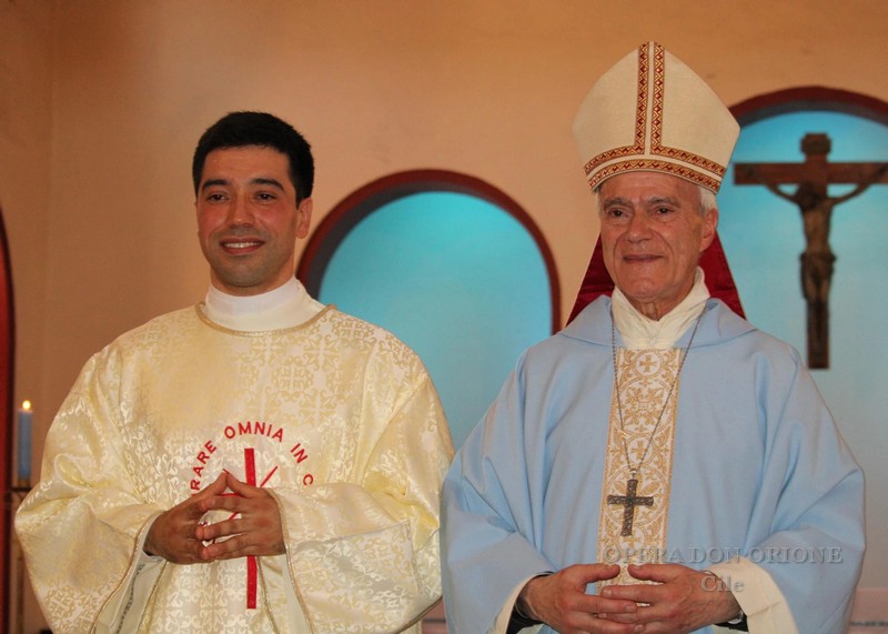   Cile: L'ordinazione diaconale di Sebastián Vega Selaive a Santiago del Cile. -  29075