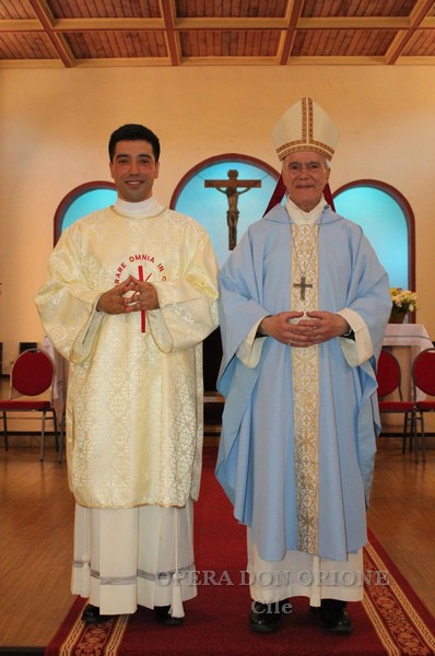   Cile: L'ordinazione diaconale di Sebastián Vega Selaive a Santiago del Cile. -  29082