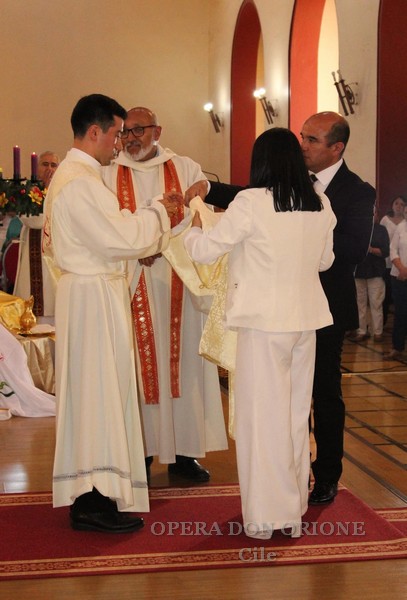   Cile: L'ordinazione diaconale di Sebastián Vega Selaive a Santiago del Cile. -  29090