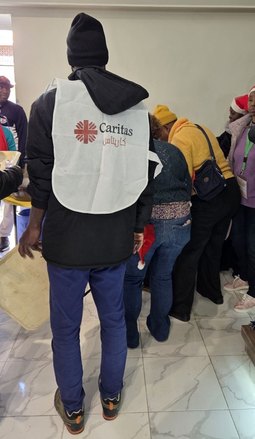 Casablanca: pranzo di Natale per oltre 160 giovani migranti alla Parrocchia Madonna di Lourdes -  29189