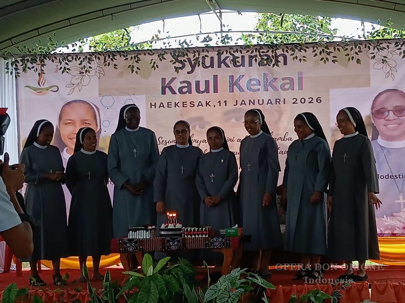 Indonesia - A Haekesak la professione perpetua delle prime suore orionine indonesiane -  29281
