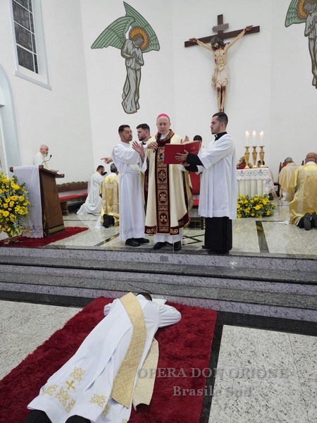 Brasile Sud: Celebrata l'ordinazione sacerdotale del diacono Alexandre de Maman -  29409