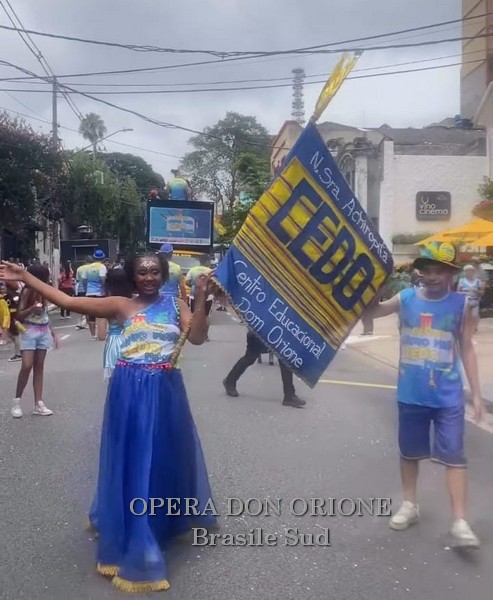 Brasile Sud - La sfilata del CEDO al carnevale di San Paolo -  29530