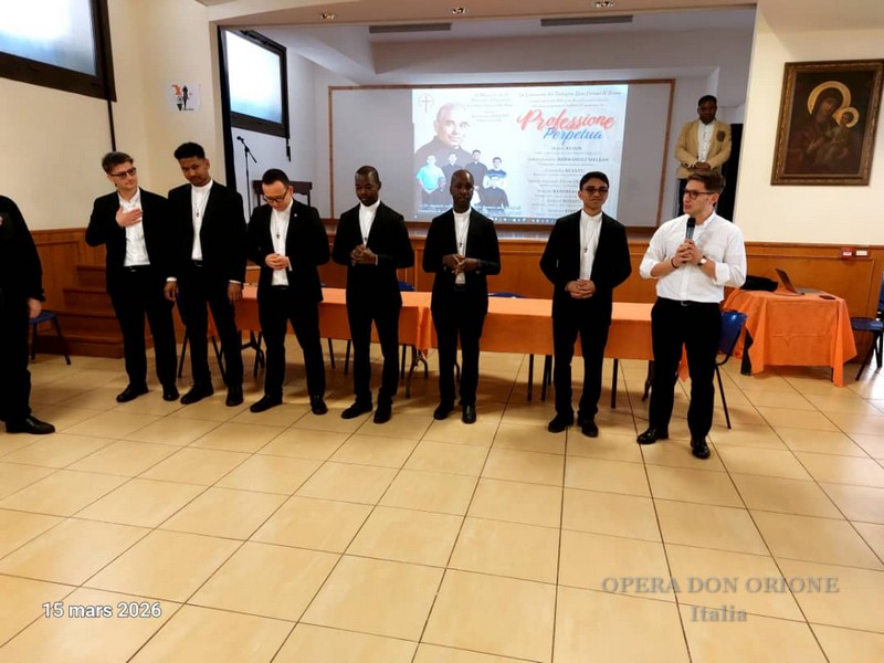 Italia – Celebrata a Roma la Professione perpetua di sette chierici -  29747