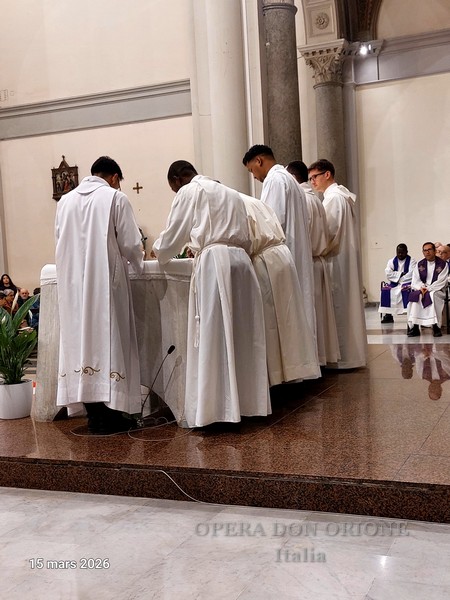 Italia – Celebrata a Roma la Professione perpetua di sette chierici -  29749