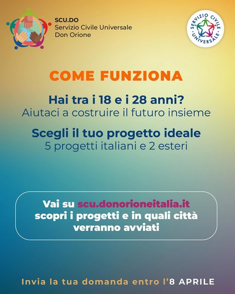 Italia – Il Servizio Civile Universale è felicità condivisa! -  29784
