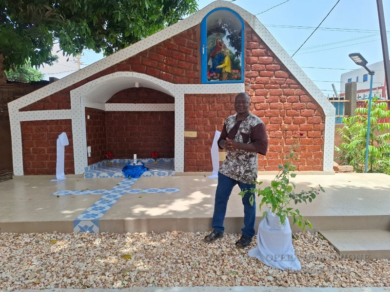 Burkina Faso – Al CHR di Banfora inaugurata la grotta dedicata a “Nostra Signora della Guardia” -  30115
