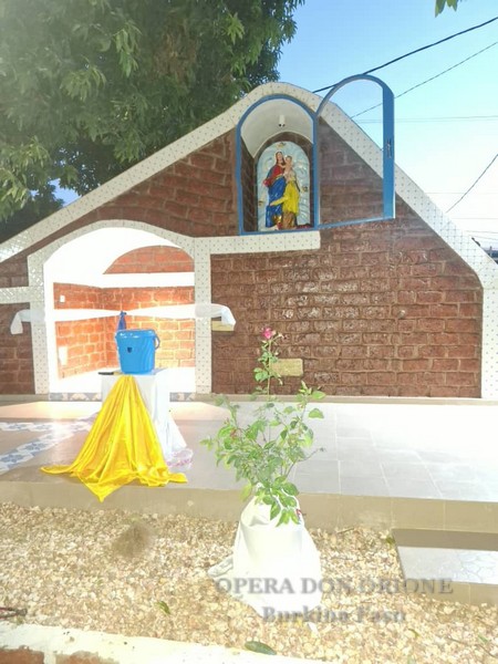 Burkina Faso – Al CHR di Banfora inaugurata la grotta dedicata a “Nostra Signora della Guardia” -  30119