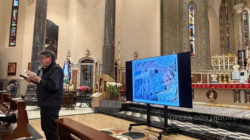 Tortona - Al Santuario della Guardia la preghiera dei giovani inaugura il triduo per san Luigi Orione -  30185