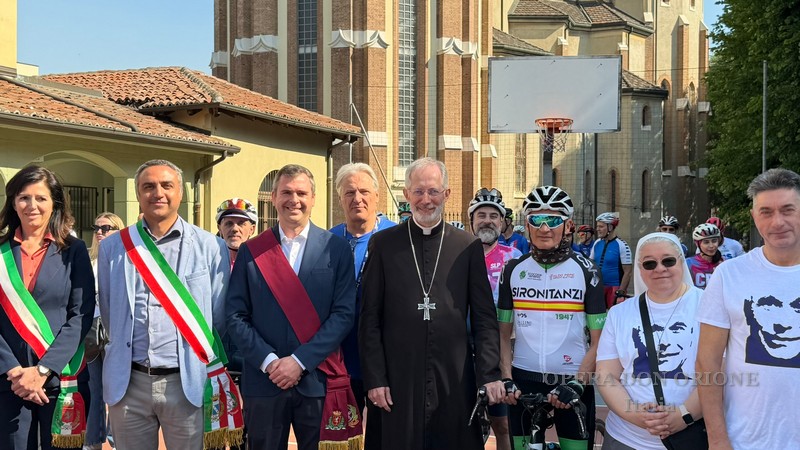 Tortona - Due ruote e passi di solidarietà sotto lo sguardo della Madonna della Guardia -  30343