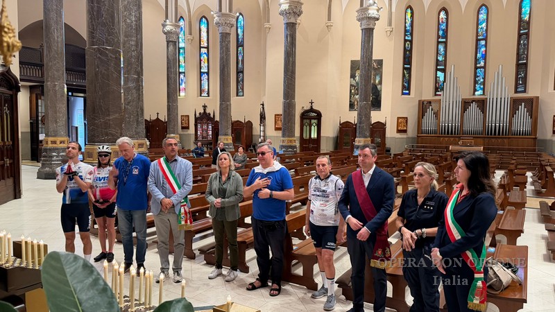Tortona - Due ruote e passi di solidarietà sotto lo sguardo della Madonna della Guardia -  30344