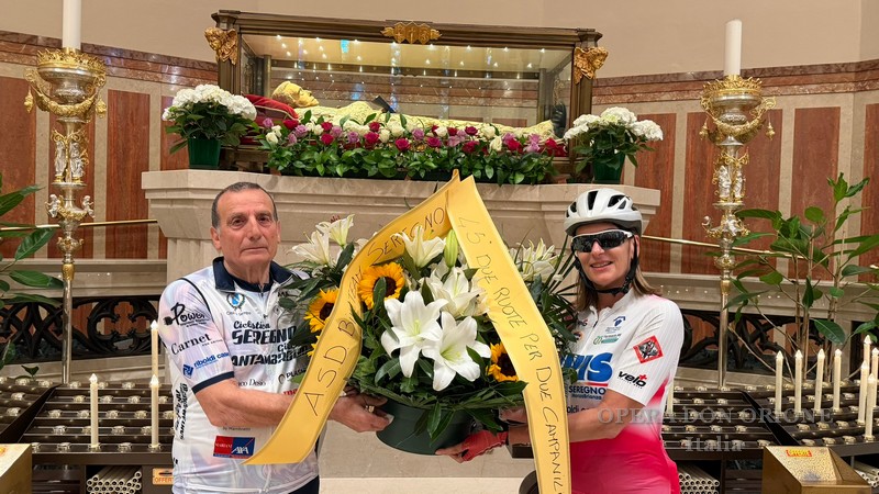Tortona - Due ruote e passi di solidarietà sotto lo sguardo della Madonna della Guardia -  30345