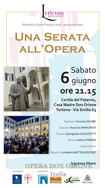 Il bel canto nel cortile del Paterno di Tortona -  30431