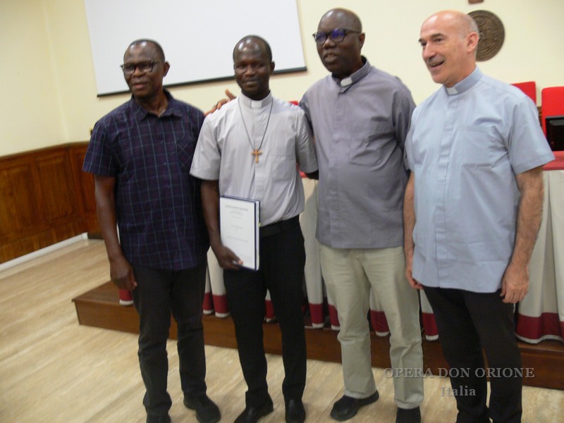 Roma - Alla Gregoriana la difesa di dottorato di P. André Koungbanwobougou Langbong  -  30470