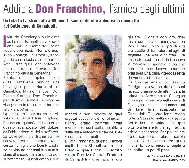 Sac. CORRIGA Ignazio Francesco -  1066