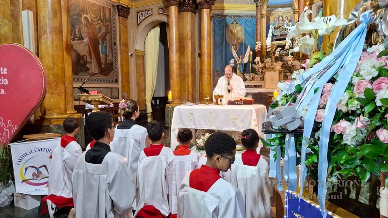 Brasile Sud – Tra fede e tradizione la parrocchia Nostra Signora di Achiropita festeggia il suo primo secolo -  31006