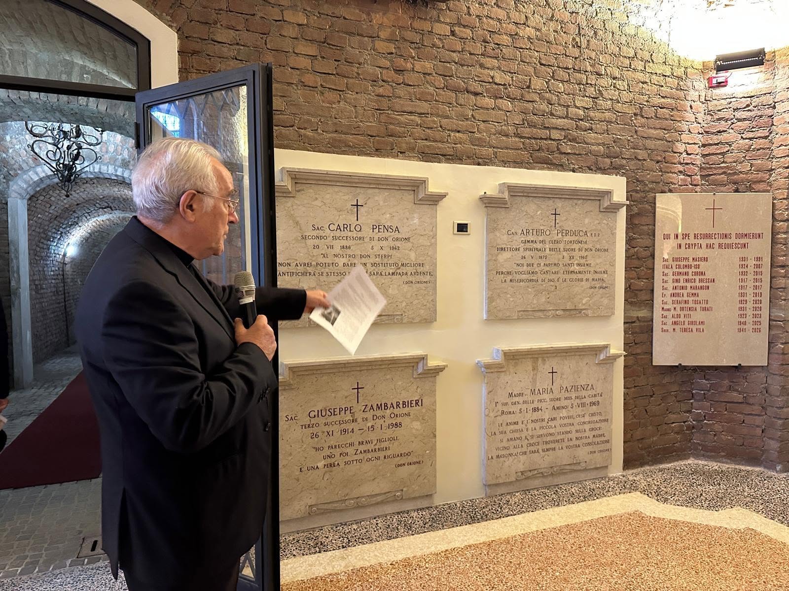 Un voto di pace lungo un secolo: Tortona celebra la Prima Pietra del Santuario della Madonna Guardia -  31554