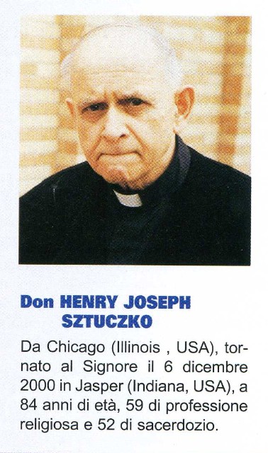 Sac. SZTUCZKO Henry Joseph -  1087