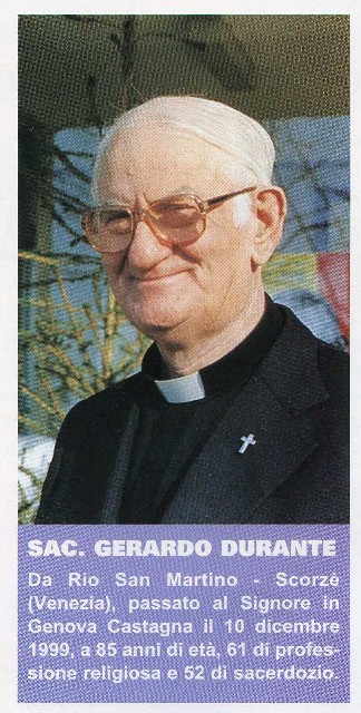 Sac. DURANTE Gerardo -  1092