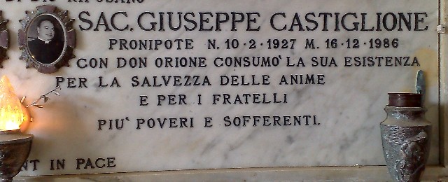 Sac. CASTIGLIONE Giuseppe -  268