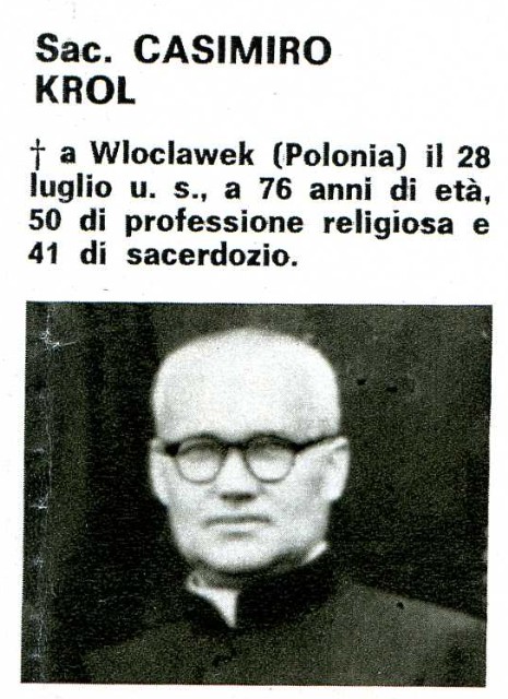 Sac. KRÓL Kazimierz -  1004