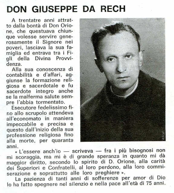 Sac. DA RECH Giuseppe -  204