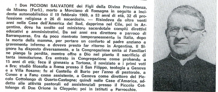 Sac. PICCIONI Salvatore -  600