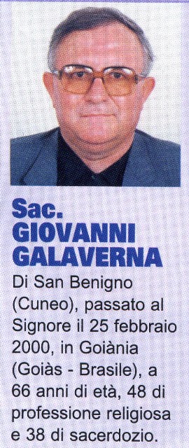 Sac. GALAVERNA Giovanni -  609