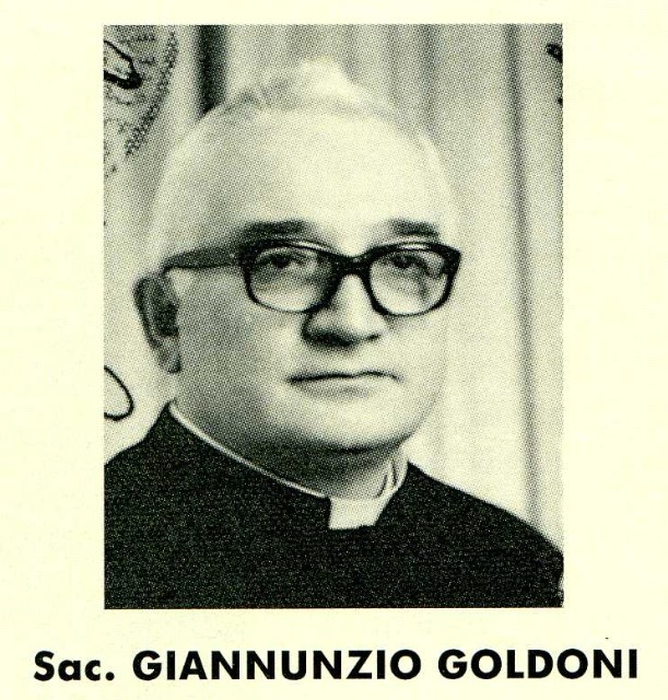 Sac. GOLDONI Giannunzio -  649