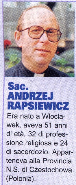 Sac. RAPSIEWICZ Andrzej -  689